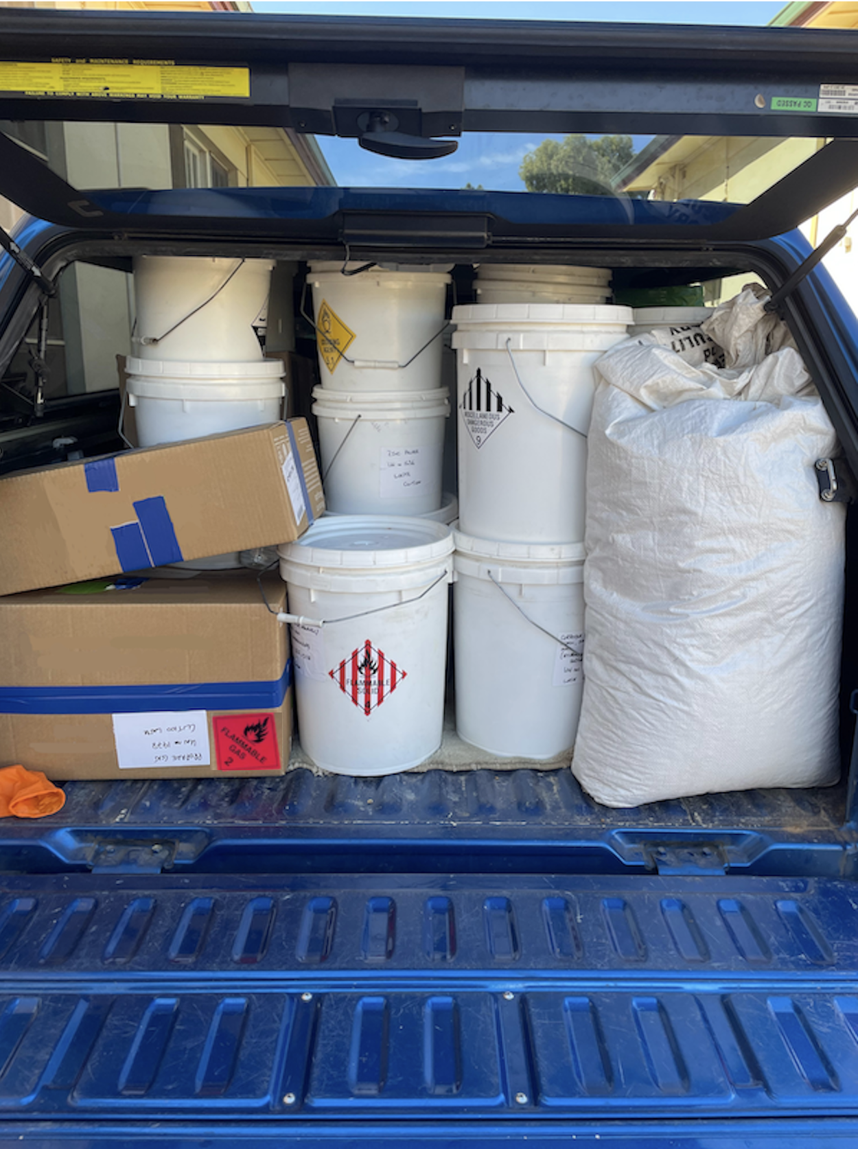 Packed Car